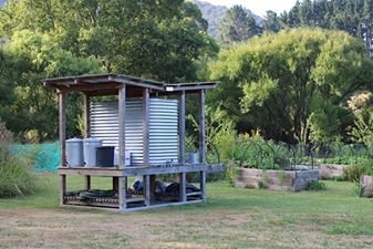 Interesting self contained water storage making a talking point