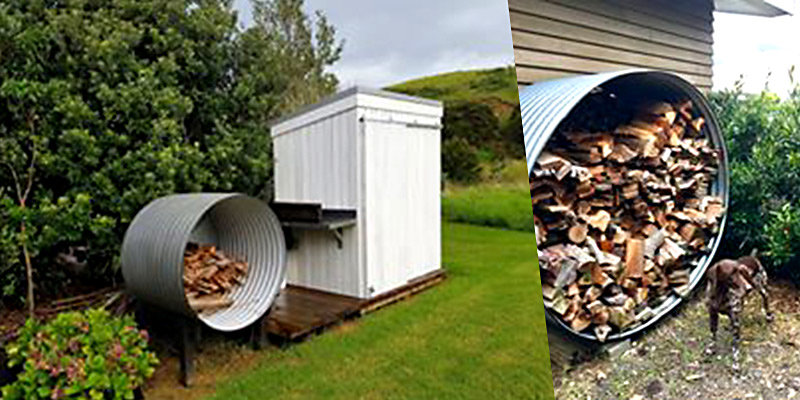 Wood hutches